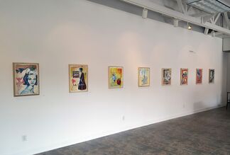 Extemporal: Works on Paper by Bruce Adams, installation view
