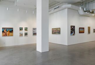 Land Escapes, installation view