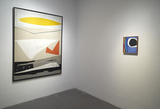 Edward Zutrau: Mandarin (Paintings from the 1950s), installation view