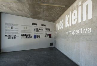 Yves Klein. Retrospective, installation view