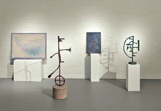 William Turnbull: New Worlds, Words, Signs, installation view