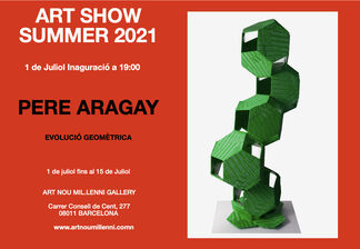 ART SHOW SUMMER 2021 PERE ARAGAY, installation view