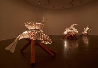 Frank Gehry: Fish Lamps, installation view