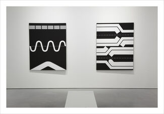 Manfred Mohr: one and zero, installation view