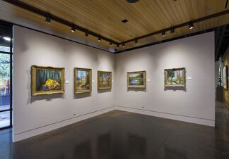 THE PAINTINGS OF SIR WINSTON CHURCHILL, installation view