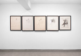 INTERCHANGE featuring works by William Kentridge, Paul Herrmann, and Amy Stacey Curtis, installation view