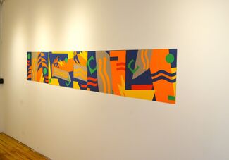 Paper: On the Wall, installation view