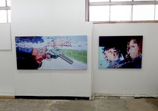 Chris Kienke's Exit Six: On the Road, installation view