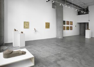 Cass Corridor, Connecting Times: Steve Foust, Greg Murphy, and Nancy Pletos, installation view