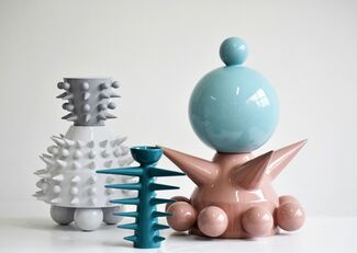Ceramic Urns, installation view