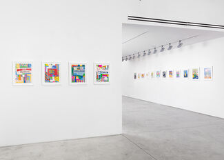 Charlie Scheips: Inventions Fugues Flowers, installation view