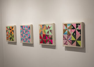Christopher  Cascio ---Portals, Pinwheels and Process Paintings 2020-2021, installation view