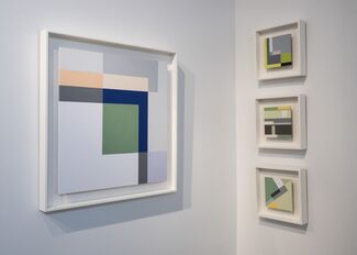 Intervals of colors: painting as musical notes, installation view