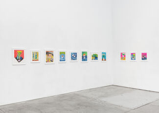 Charlie Scheips: Inventions Fugues Flowers, installation view