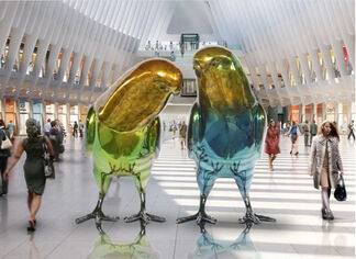 Budgie Lovers, installation view