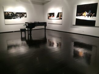 Silke Schoener: Theater and Orchestra Paintings, installation view