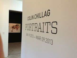 Colin Chillag: Portraits, installation view