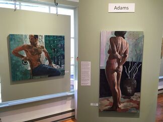 "Figures and Landscapes" with artists Jayne Adams and Jan Waldron, installation view