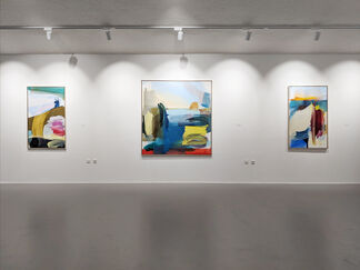 Joanna Gleich - Farbe fühlen, installation view