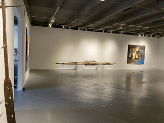 Kcho: Rowing Against the Current, installation view