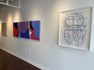 Unfolding Dialogue:  Four Voices, installation view