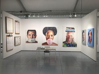 Art Unified Gallery at LA Art Show 2020, installation view