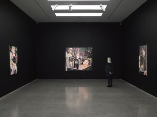 Magnus Plessen: The Skin of Volume, installation view