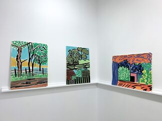 Damon Freed: Paper Landscapes, installation view