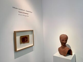 Wilhelm Lehmbruck - Joseph Beuys  /  Sender und Empfänger, installation view