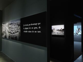 Michel Houellebecq: Rester vivant (To Stay Alive), installation view