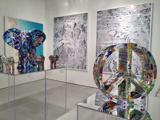 Galerie de Bellefeuille at Art Miami 2018, installation view