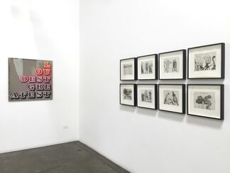Group Text, installation view