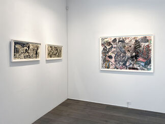 Knox Martin: Homage to Goya, installation view