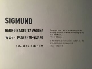 SIGMUND-Georg Baselitz Works, installation view