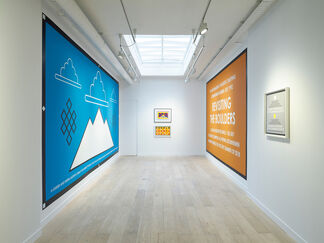 Hamish Fulton: A Decision To Choose Only Walking, installation view