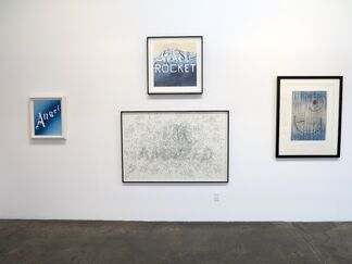 KIND OF BLUE: Works by Ed Ruscha, installation view