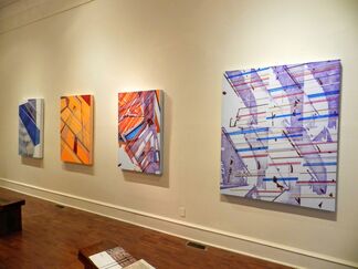 Paul Fabozzi: Curved Locators, New Paintings and Drawings, installation view