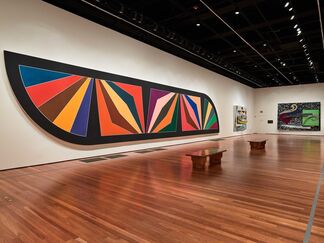 Frank Stella: A Retrospective, installation view