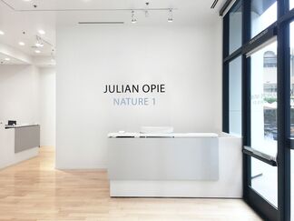 Julian Opie: Nature 1, installation view