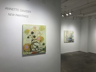 Annette Davidek: New Paintings, installation view