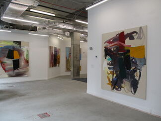 Glenn Garver: New Paintings at Dvora Pop-Up Gallery, installation view