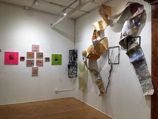 “Real Concerns/Imaginary Perceptions” Viridian Affiliates, installation view