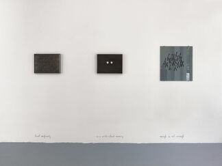 Jinny Yu: that the problem is not a problem for me is a part of the problem, installation view
