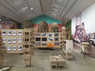 The Land We Live In – The Land We Left Behind, installation view