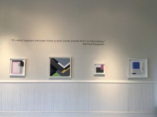 Intervals of colors: painting as musical notes, installation view