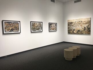 Gerry Bergstein "Skeleton Crew", installation view