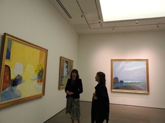 Roger Mühl paintings, installation view