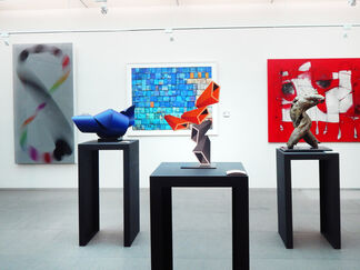 Sculptures that play with your mind, installation view