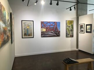 February Group Exhibit, installation view