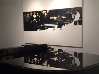Silke Schoener: Theater and Orchestra Paintings, installation view